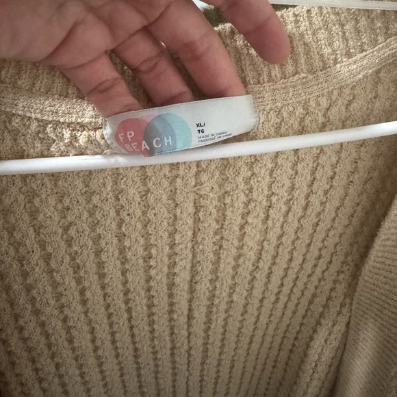 Free People Beach Knit Cardigan/Coverup - Picture 4 of 6